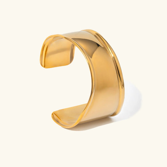 [Echo Fine]Nellie Smooth Gold Cuff