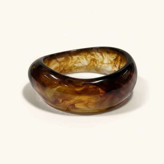 [Echo Fine]Julianna Sculpted Autumn Bangles