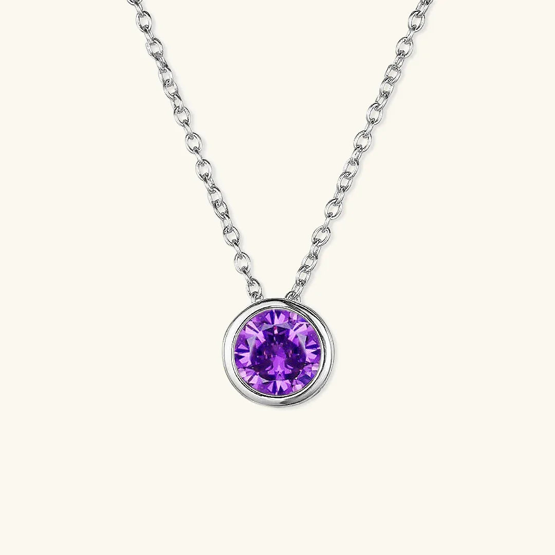 [Echo Fine]Amelia Birthstone Necklace