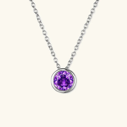[Echo Fine]Amelia Birthstone Necklace