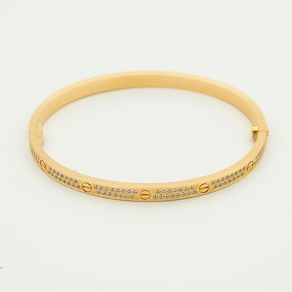 [ECHO ]LOVE BRACELET 3.65MM DIAMOND-PAVED