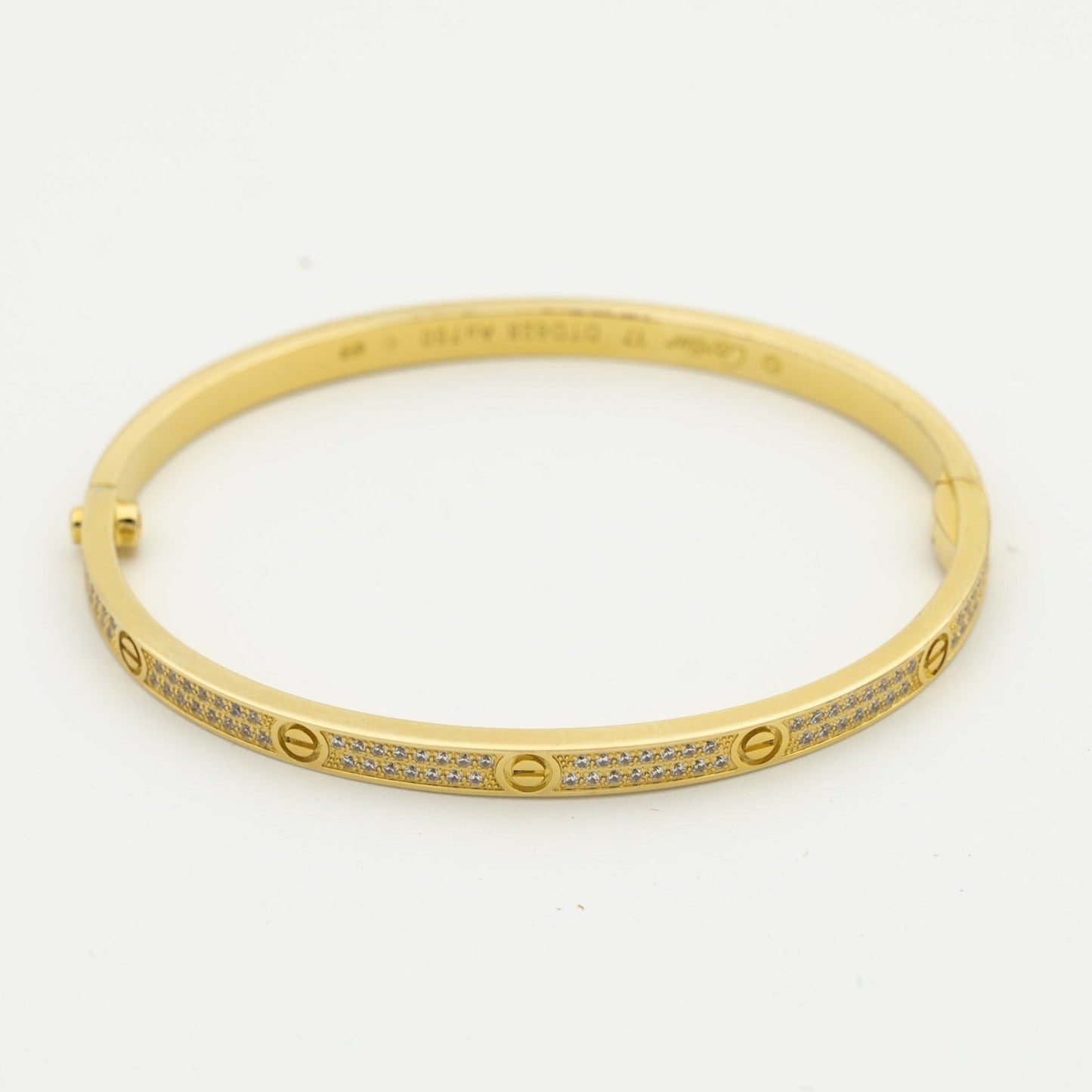 [ECHO ]LOVE BRACELET 3.65MM DIAMOND-PAVED
