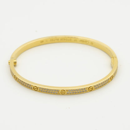 [ECHO ]LOVE BRACELET 3.65MM DIAMOND-PAVED