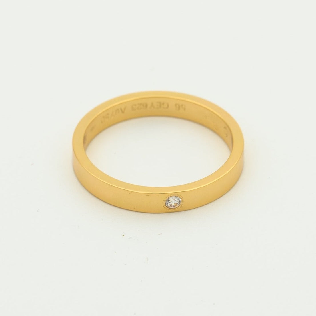 [ECHO ]LOVE RING 4MM 1 DIAMOND