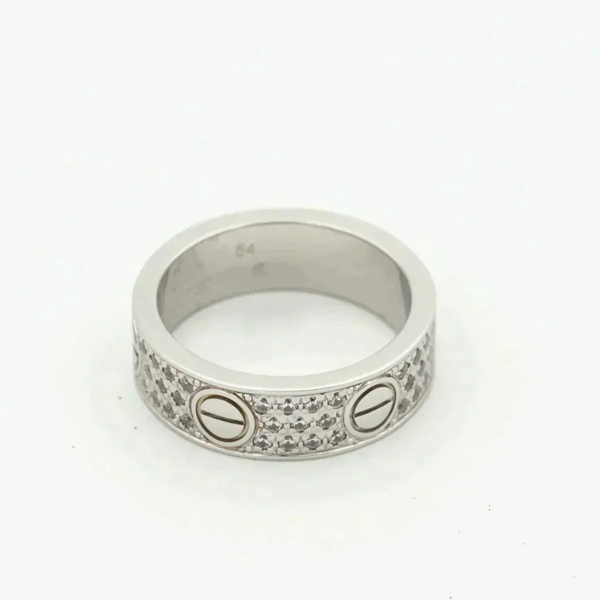 [ECHO ]LOVE RING 5.5MM DIAMONDS PAVED