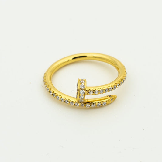 [ECHO ]JUSTE RING 1.8MM GOLD DIAMONDS