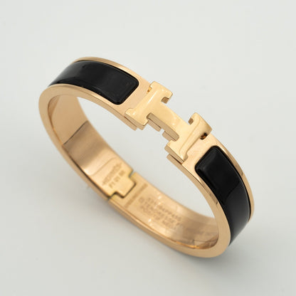 [ECHO ]H BLACK BRACELET