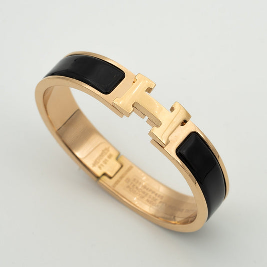 [ECHO ]H BLACK BRACELET