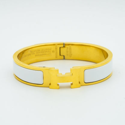 [ECHO ]H WHITE BRACELET