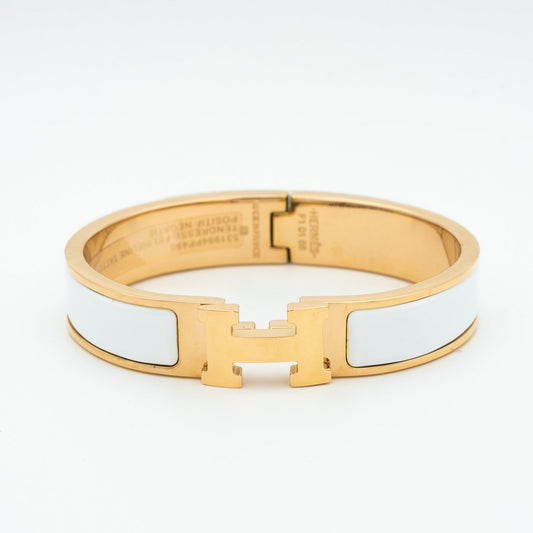 [ECHO ]H WHITE BRACELET