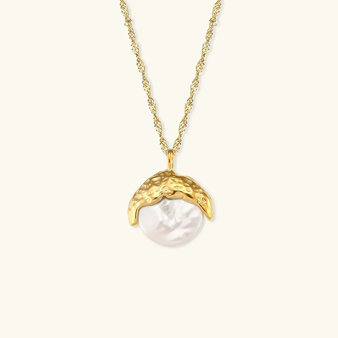 [Echo Fine]Kimberly Pearl Necklace