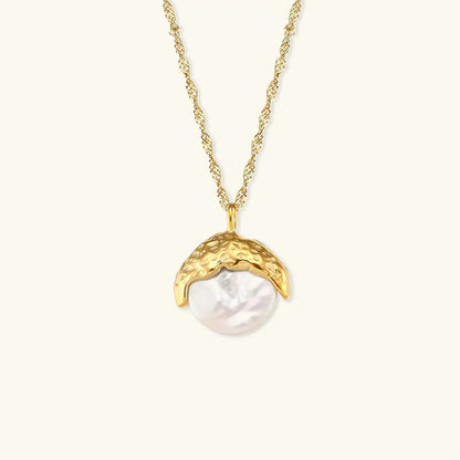 [Echo Fine]Kimberly Pearl Necklace
