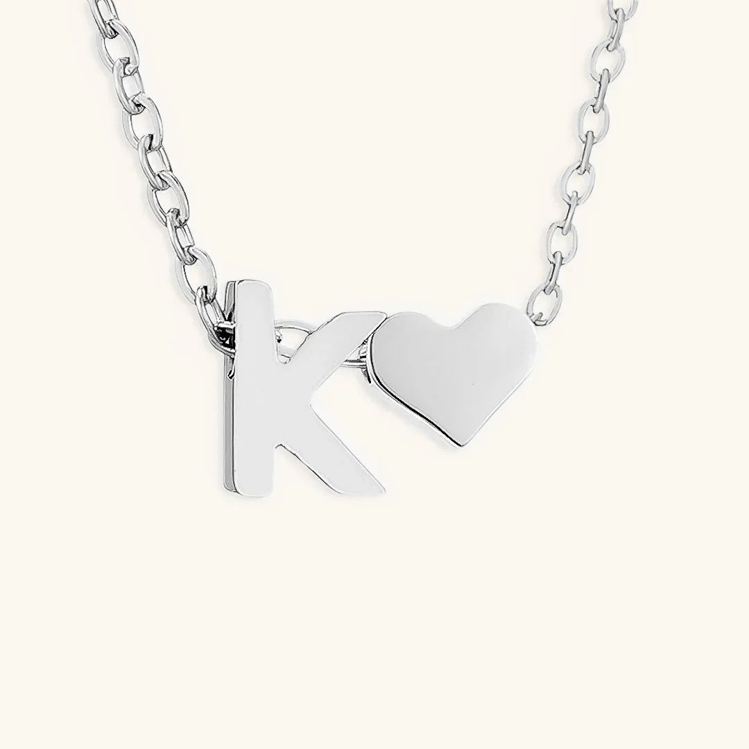 [Echo Fine]Ria Initial Letter Gold Necklace