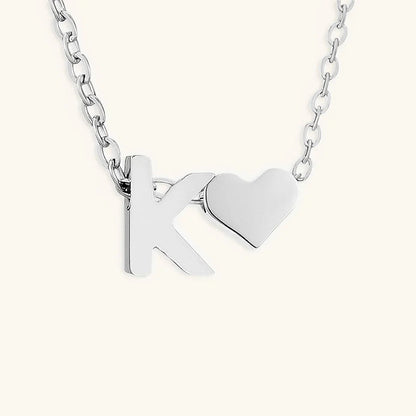 [Echo Fine]Ria Initial Letter Gold Necklace