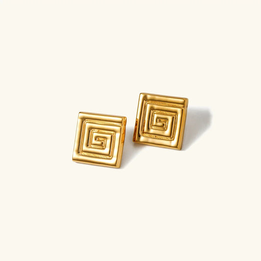 [Echo Fine]Karina Gold Earrings