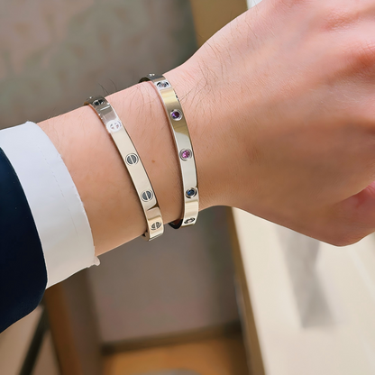 [ECHO]2026 RAINBOW LOVE BRACELET 6.1MM  10 DIAMONDS