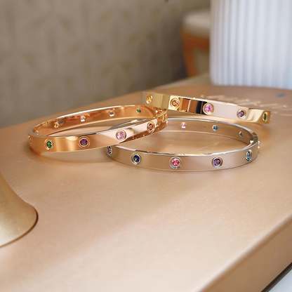 [ECHO]2026 RAINBOW LOVE BRACELET 6.1MM  10 DIAMONDS