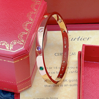 [ECHO]2026 RAINBOW LOVE BRACELET 6.1MM  10 DIAMONDS