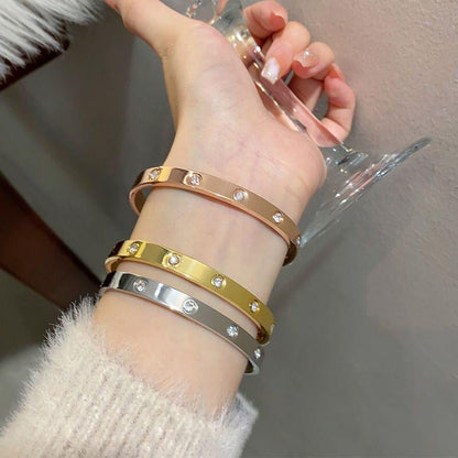[ECHO]2026 RAINBOW LOVE BRACELET 6.1MM  10 DIAMONDS
