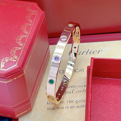 [ECHO]2026 RAINBOW LOVE BRACELET 6.1MM  10 DIAMONDS