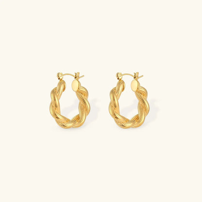[Echo Fine]Layla Hoop Earrings