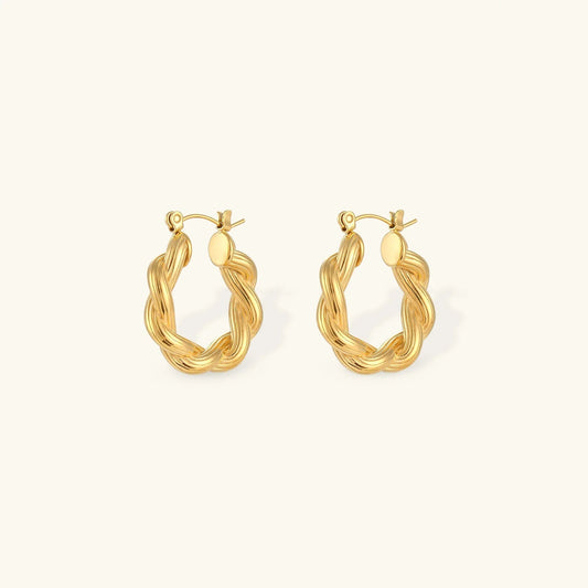 [Echo Fine]Layla Hoop Earrings