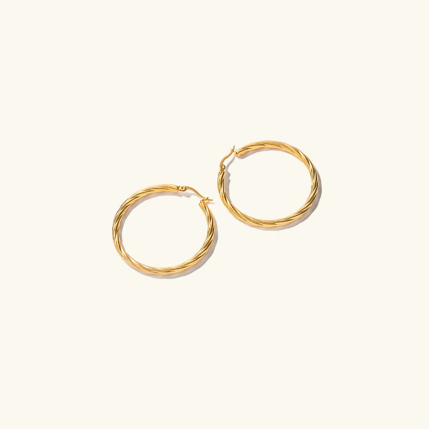[Echo Fine]Zephy Hoop Earrings
