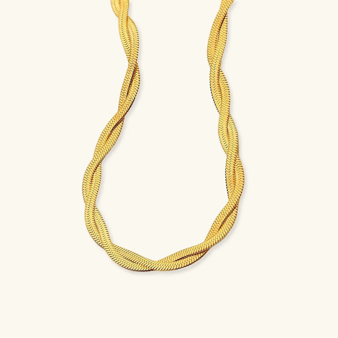 [Echo Fine]Lysa Twisted Chain Necklace