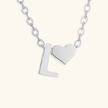 [Echo Fine]Ria Initial Letter Gold Necklace