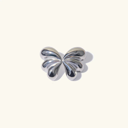 [Echo Fine]Liesel Gold Butterfly Earrings