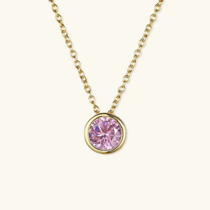 [Echo Fine]Amelia Birthstone Necklace