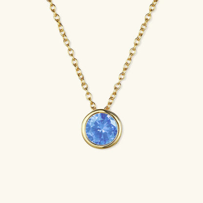 [Echo Fine]Amelia Birthstone Necklace
