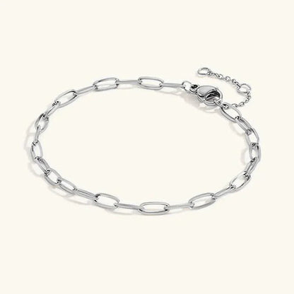 [Echo Fine]Maybelle Gold Paperclip Chain Bracelet