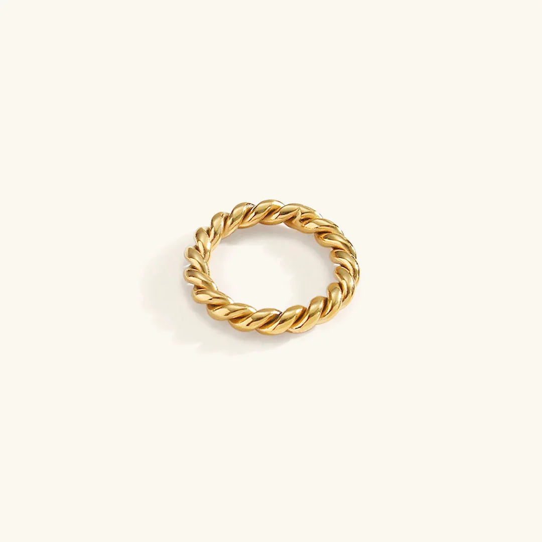 [Echo Fine]Melody Gold Twist Ring