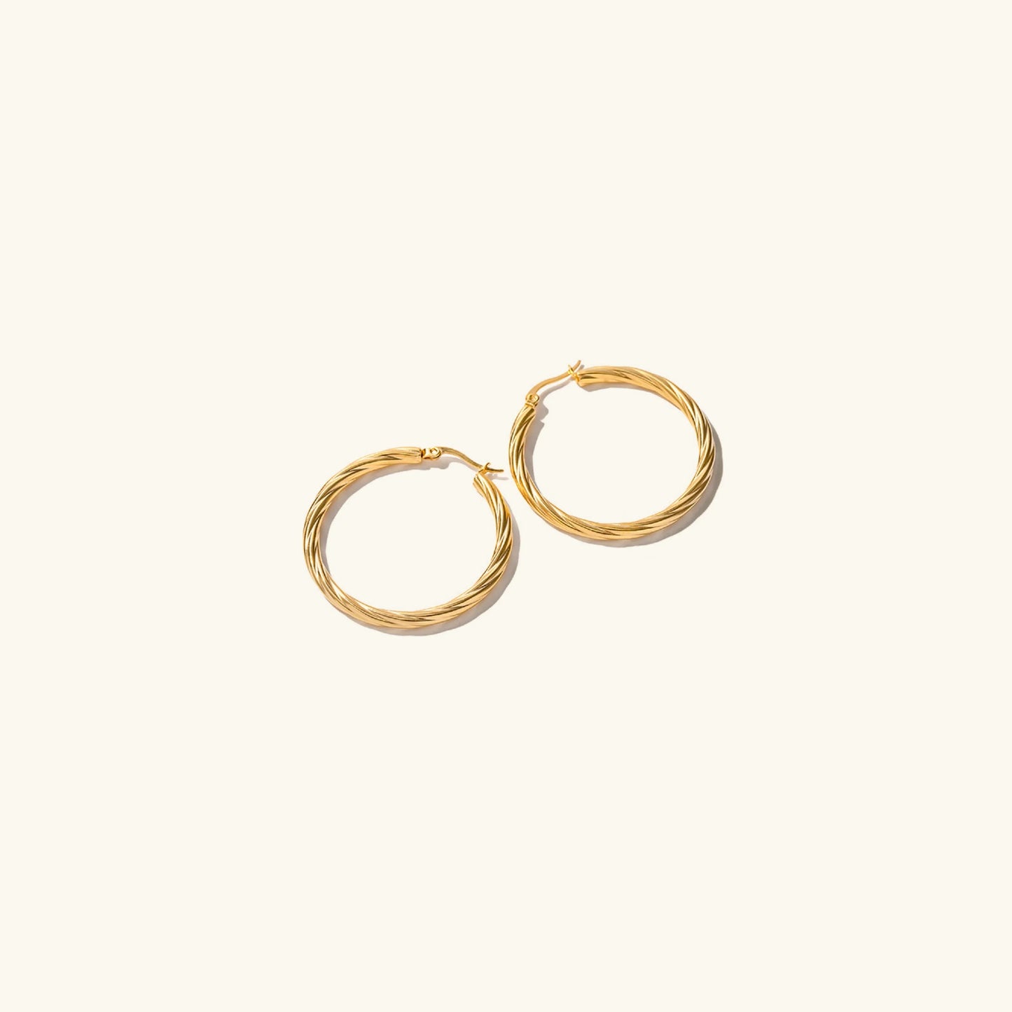[Echo Fine]Zephy Hoop Earrings