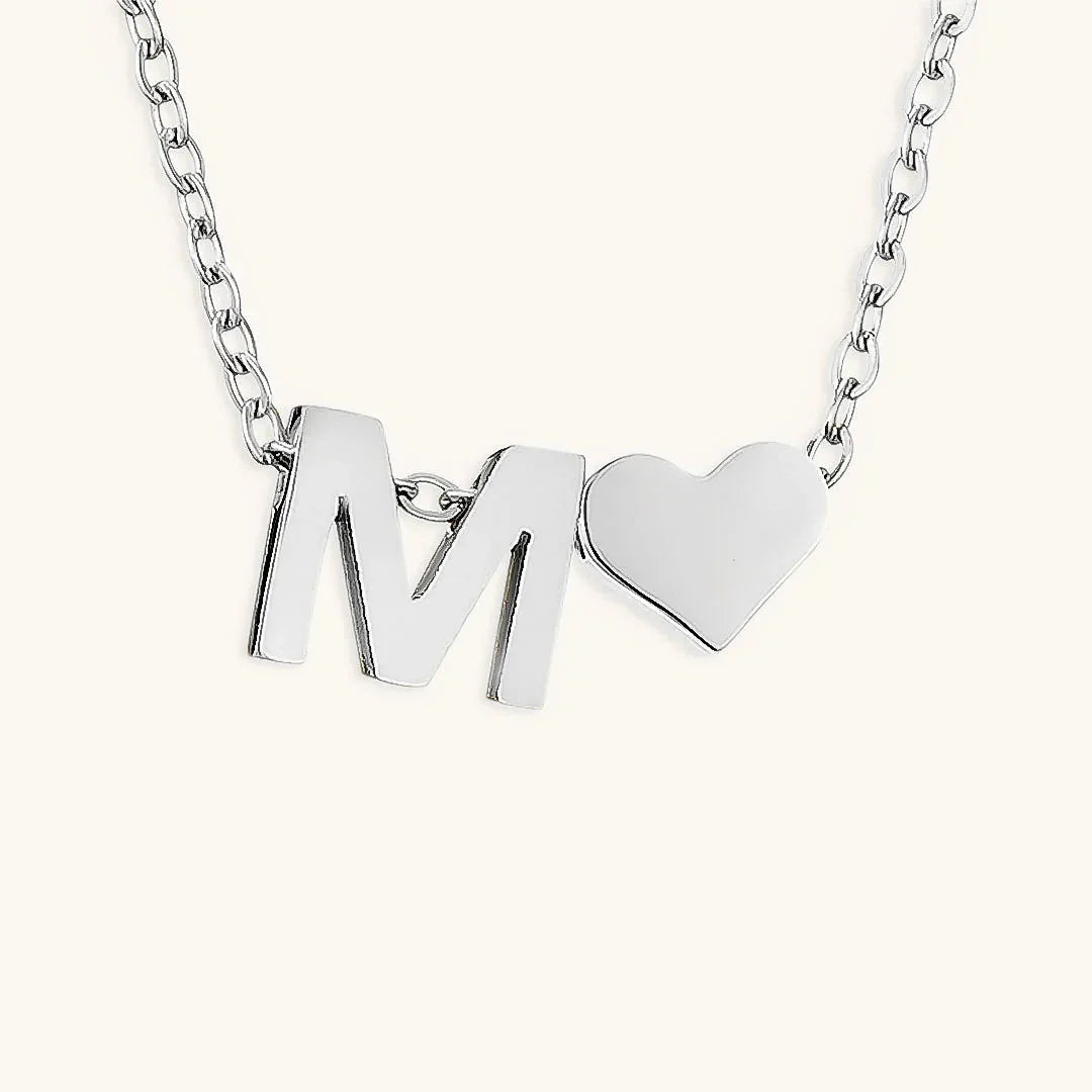 [Echo Fine]Ria Initial Letter Gold Necklace