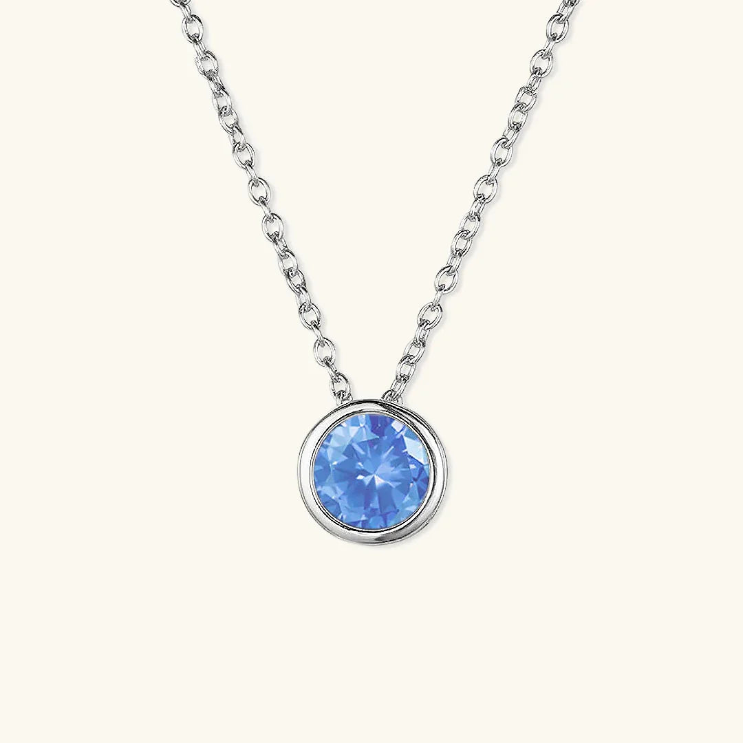 [Echo Fine]Amelia Birthstone Necklace