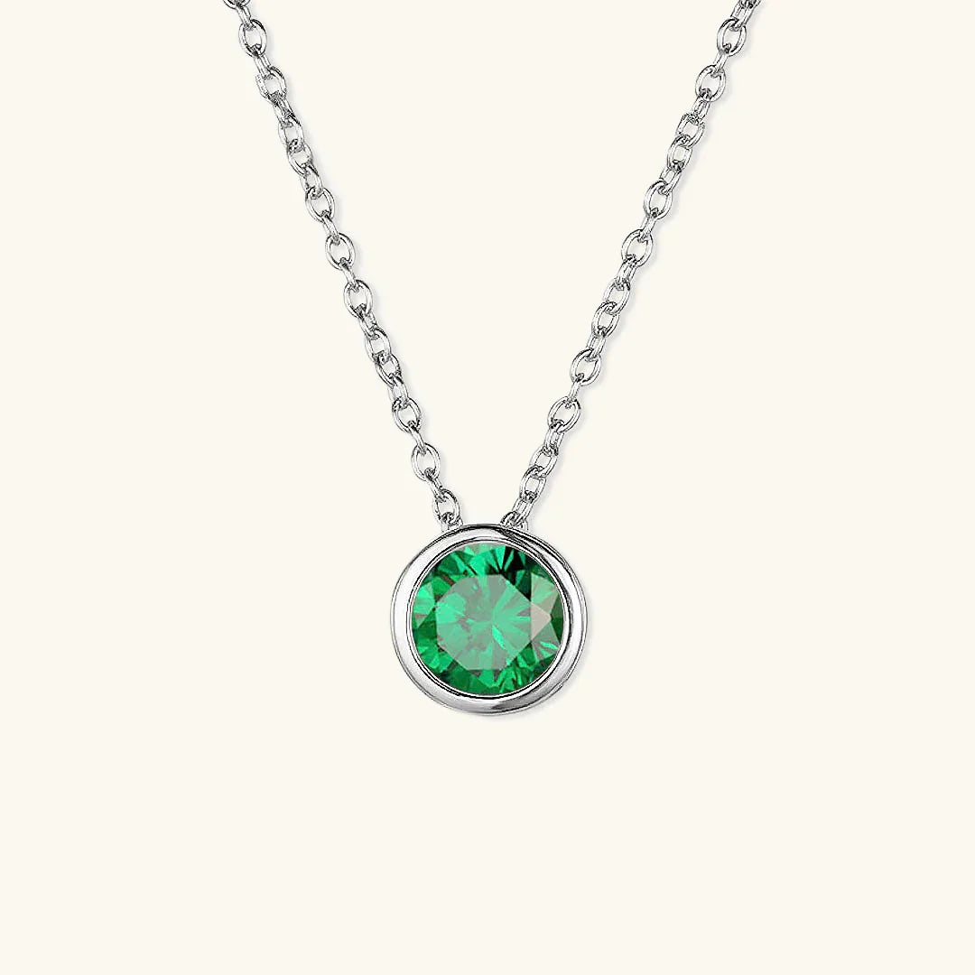 [Echo Fine]Amelia Birthstone Necklace