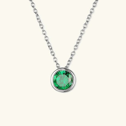[Echo Fine]Amelia Birthstone Necklace