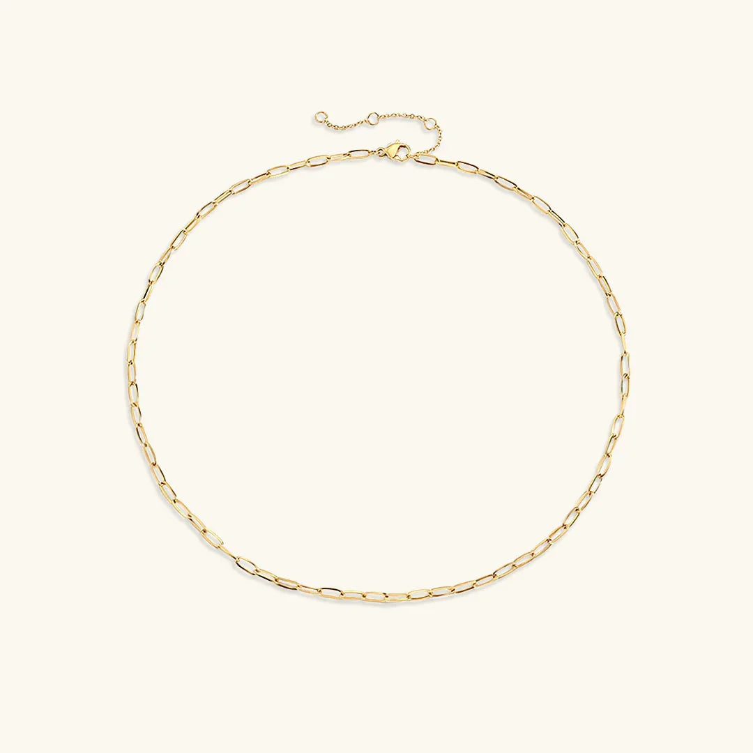 [Echo Fine]Nadia Paperclip Chain Necklace
