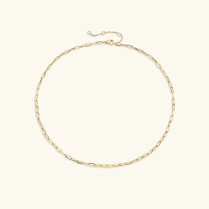 [Echo Fine]Nadia Paperclip Chain Necklace