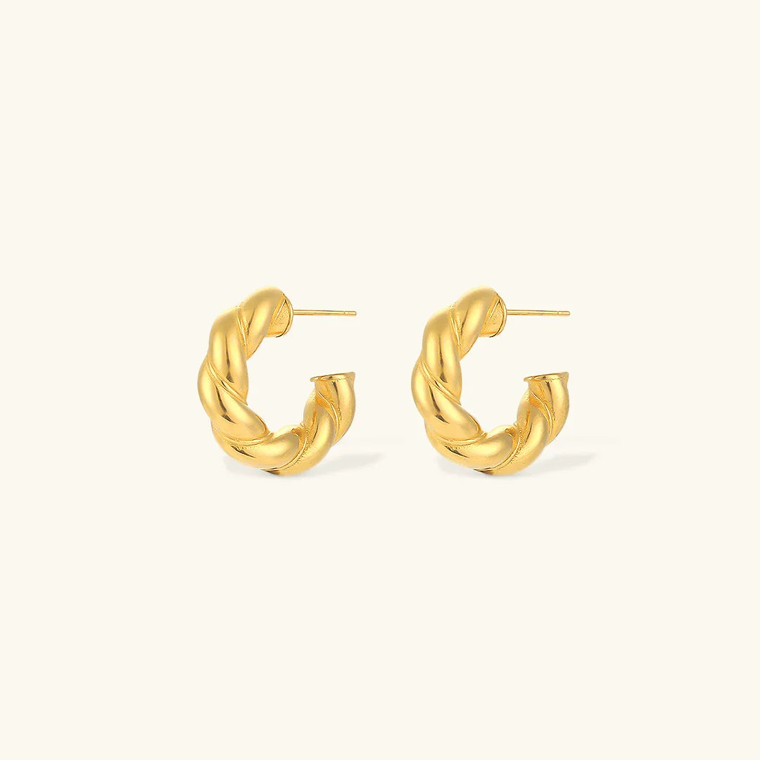 [Echo Fine]Naomi Twist Earrings