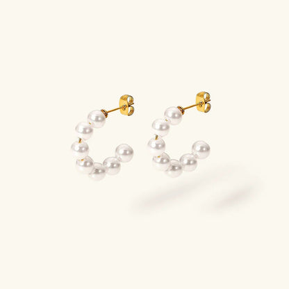 [Echo Fine]Nina Pearl Earrings