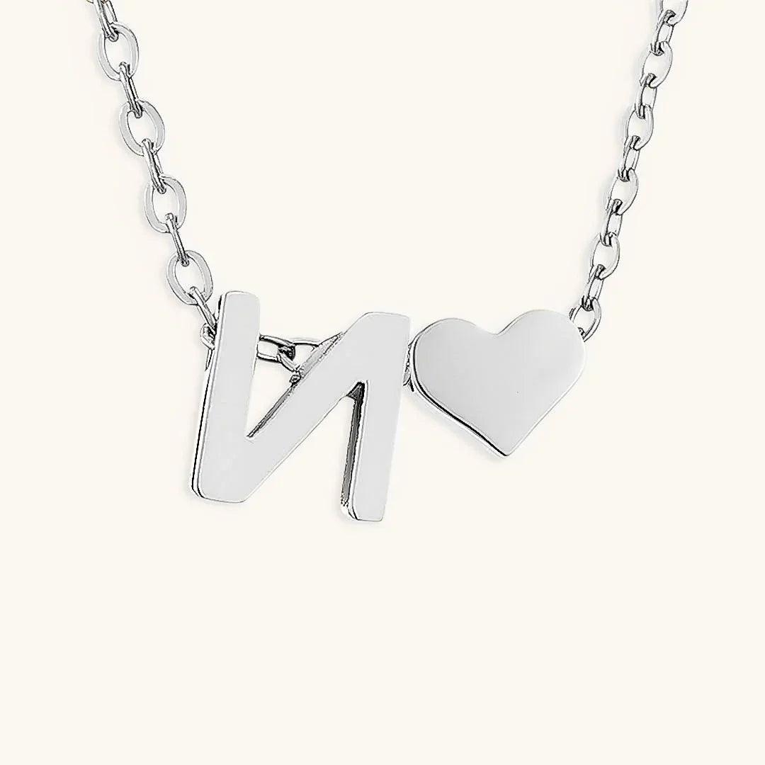 [Echo Fine]Ria Initial Letter Gold Necklace
