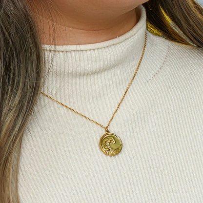 [Echo Fine]Delilah Ocean Pendant
