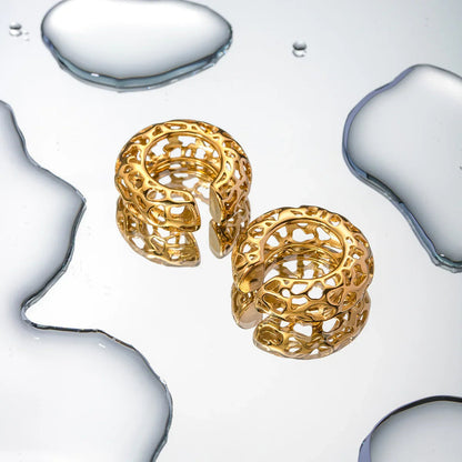 [Echo Fine]Alma Gold Earrings