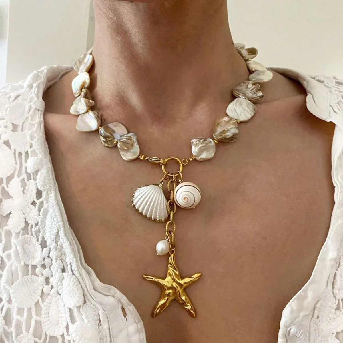 [Echo Fine]Seafarer Ocean-Inspired Necklace