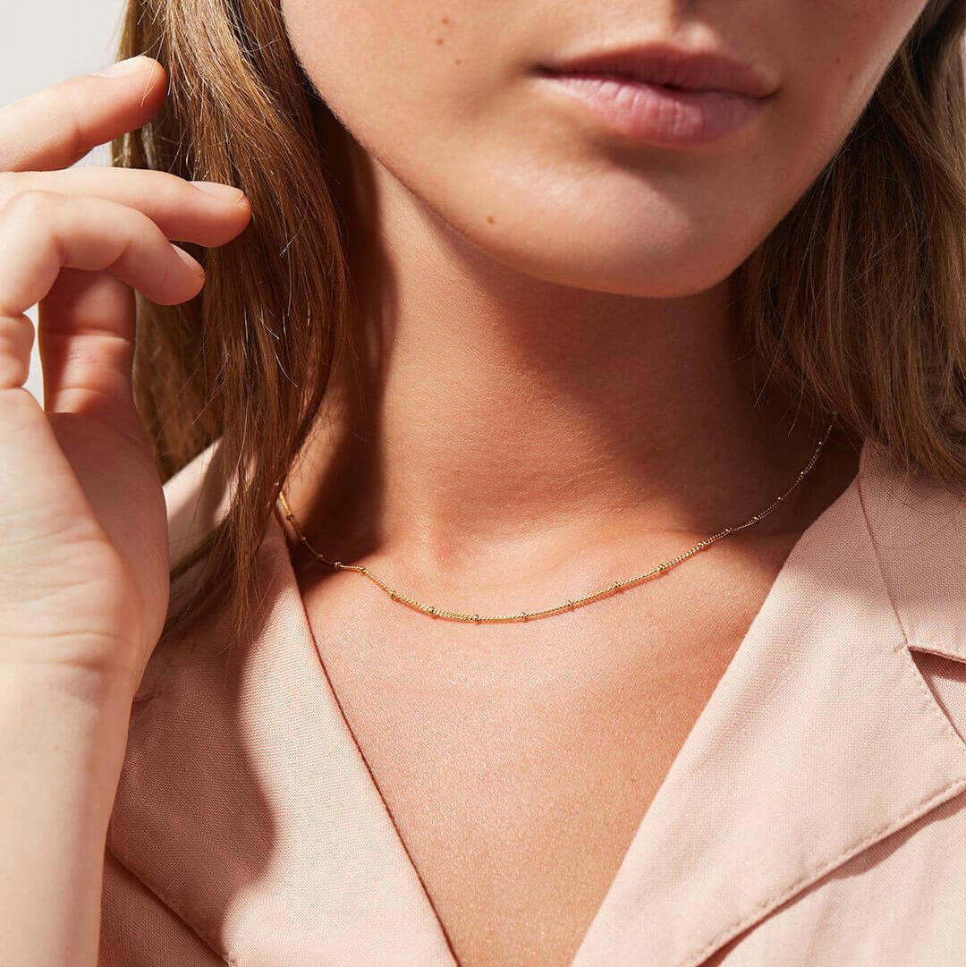 [Echo Fine]Julia Gold Chain Necklace