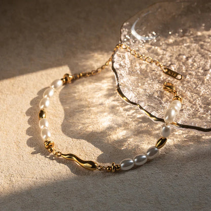 [Echo Fine]Dominique Freshwater Pearl Bracelet