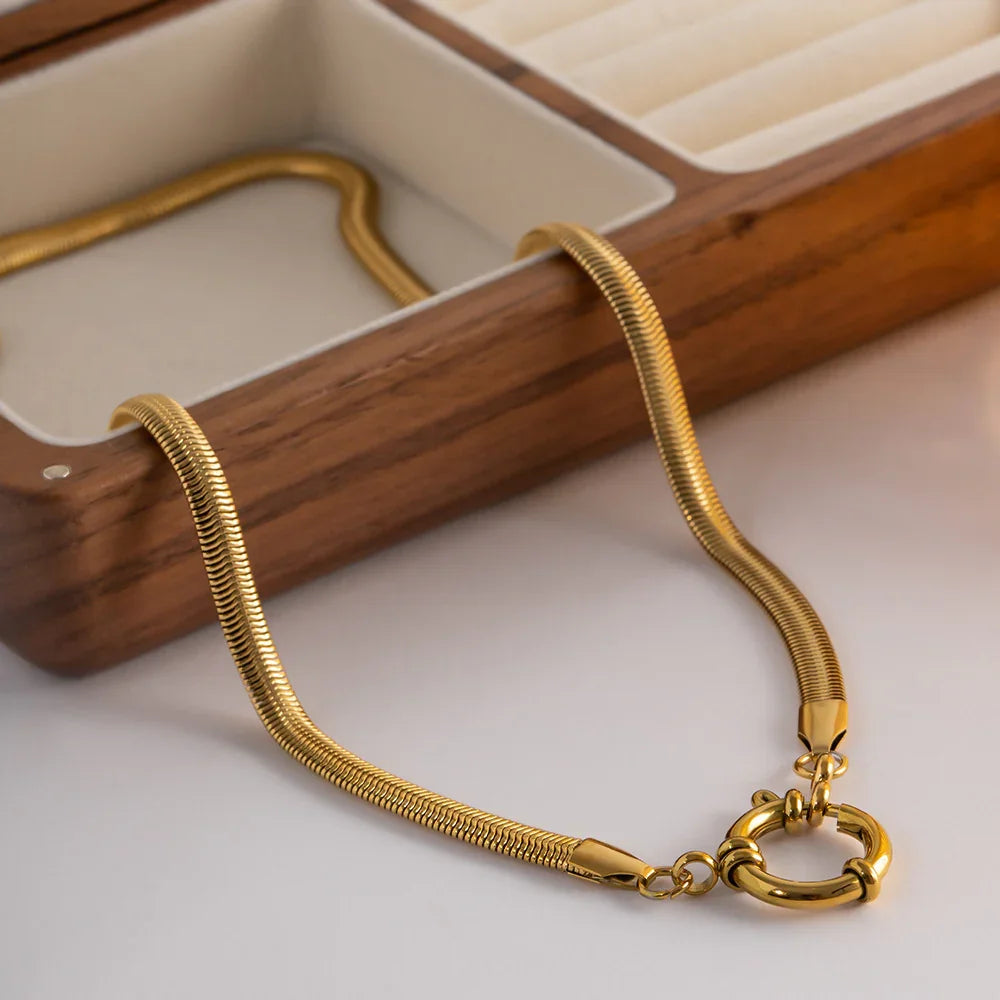 [Echo Fine]Gabriella Gold Necklace